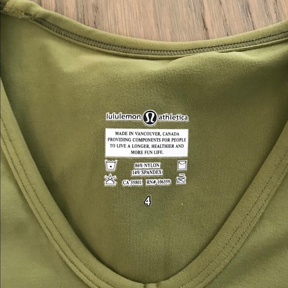 BNWOT vintage Lululemon tee - Picture 5 of 5